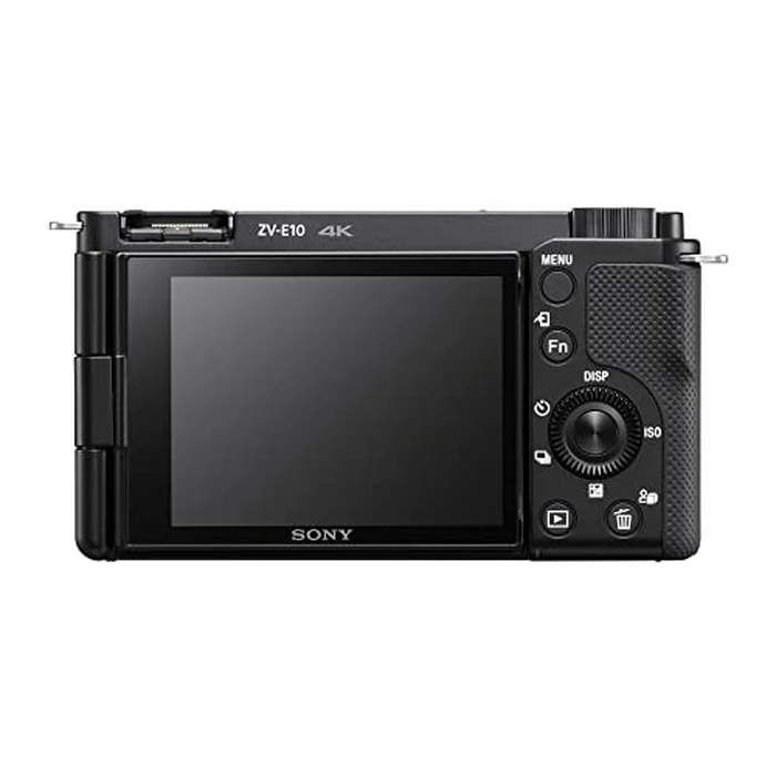 Sony Alpha ZV-E10 - APS-C Interchangeable Lens Mirrorless Vlog Camera Kit - Black by Sony - Image 4