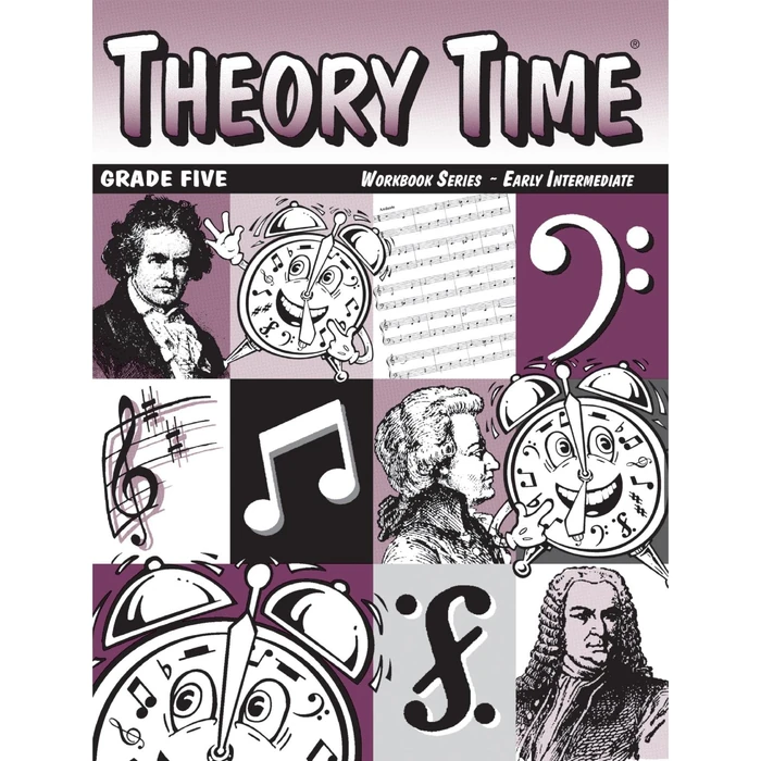Theory Time: Workbook Series - Grade Five Early Intermediate by Theory Time Partners - Used - Acceptable condition - US$8.06