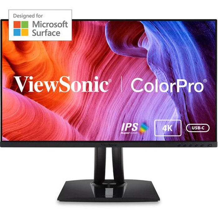 ViewSonic VP275-4K Monitor 27" - Black - 27 Inch by ViewSonic - Image 1