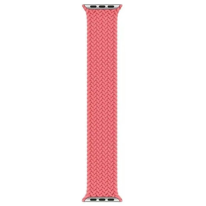 Apple Watch Braided Solo Loop (44mm) - Pink Punch - Size 8 by Apple - Refurbished - Excellent condition