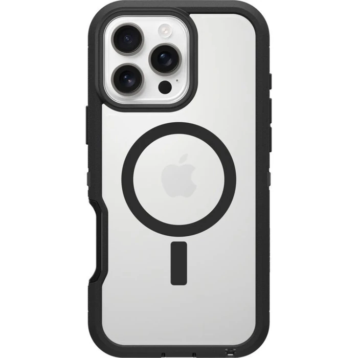 OtterBox Defender Series Pro XT Phone Case with MagSafe for iPhone 16 Pro Max - Dark Side (Clear/Black) by OtterBox - Image 2