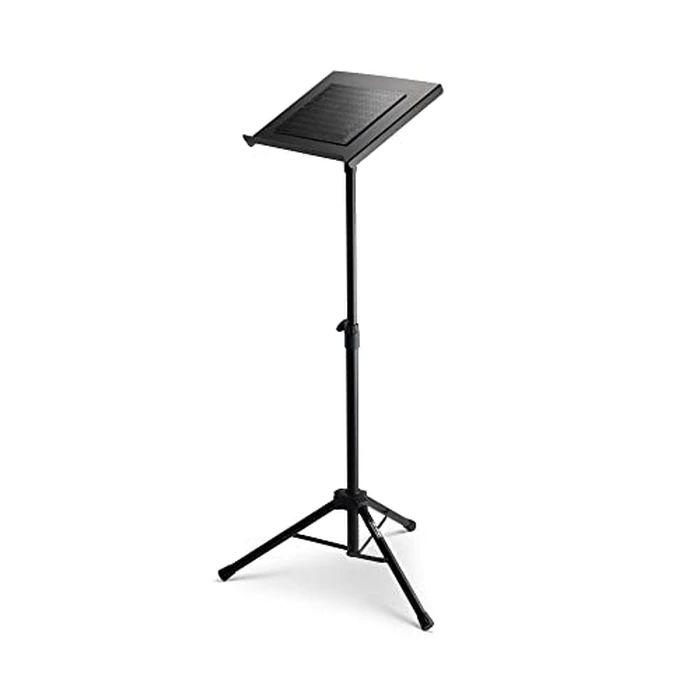 On-Stage LPT7000 Deluxe Laptop Stand, Adjustable Height and Tilt, Metal Construction, Black, Foldable by OnStage - Used - Very Good condition - US$45.29