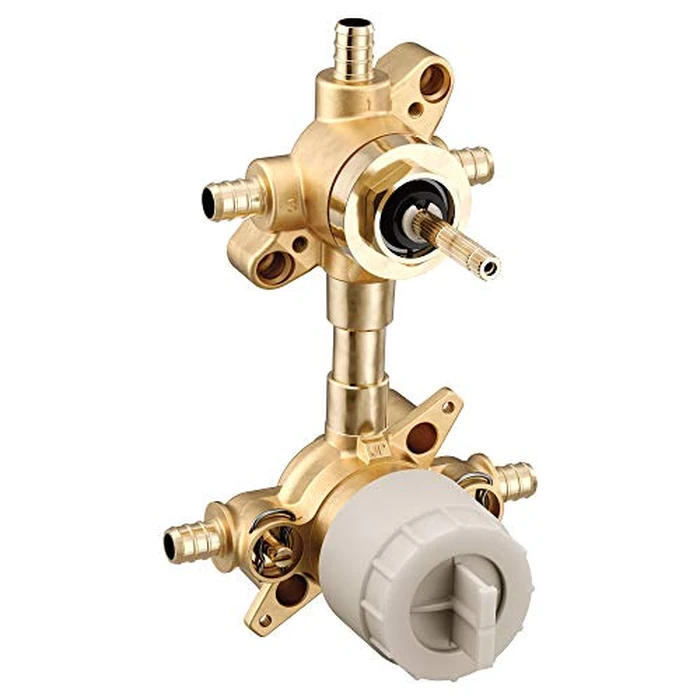 Moen M CORE Mixing Shower Valve with 3 or 6 Function Integrated Transfer, Crimp Ring PEX Connections and Stops, U362XS by Moen - Used - Like New condition - US$119.99