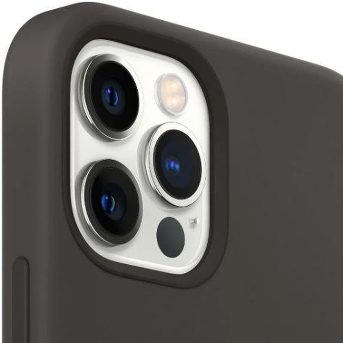 Apple Silicone Phone Case with MagSafe for iPhone 12 Pro Max - Black by Apple - Image 2