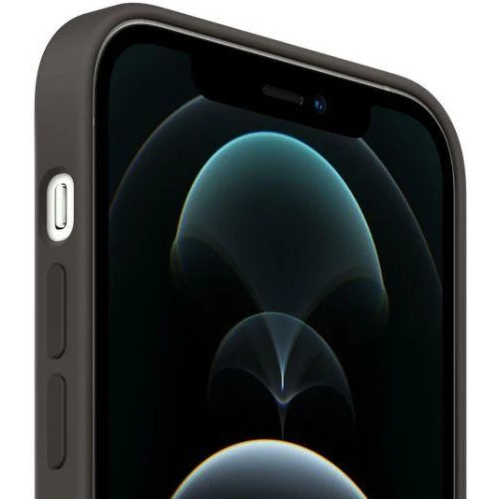 Apple Silicone Phone Case with MagSafe for iPhone 12 Pro Max - Black by Apple - Image 3