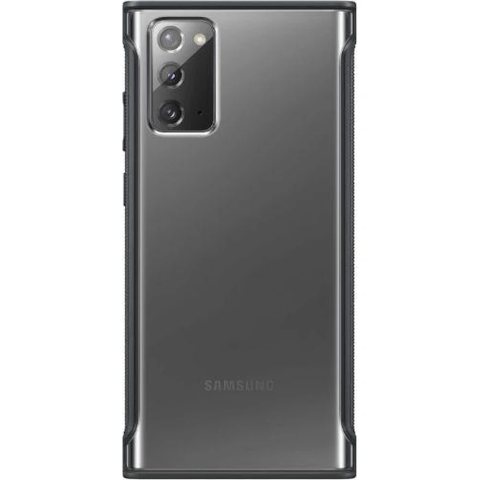 Samsung Rugged Protective Phone Case Cover for Samsung Galaxy Note20 - Clear/Black by Samsung - Refurbished - Acceptable condition - US$30.98