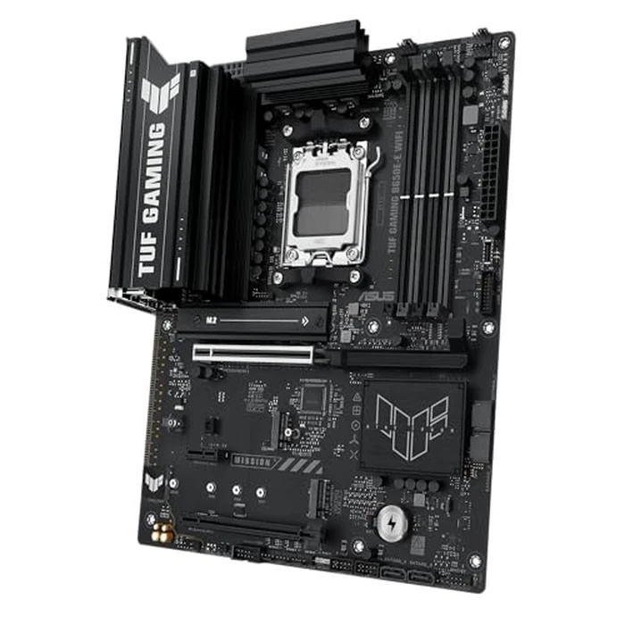 ASUS TUF GAMING B650E-E WIFI AMD AM5 B650 ATX motherboard, 8+2+1 80A DrMOS stage, DDR5, PCIe 5.0 Ready, 3x M.2, Wi-Fi 6E, 2.5 Gb LAN, DisplayPort, HDMI(TM), USB 20Gbps Type-C(R), BIOS FlashBack(TM), Aura Sync by ASUS - Image 7