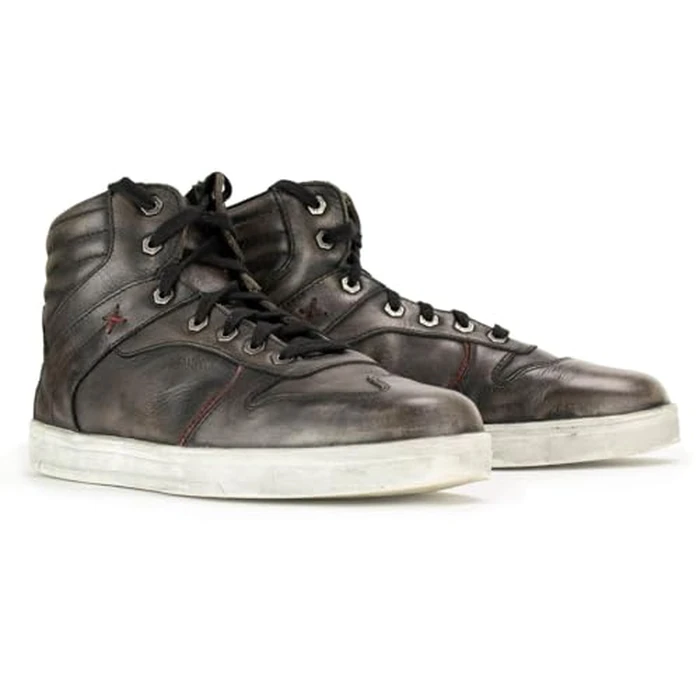 Milwaukee Leather MBM9152 Men's Black Leather High-Top Biker Riding Waterproof Shoes Reinforced w/Ankle Support - 10 by Milwaukee Leather - Used - Like New condition - US$51.07