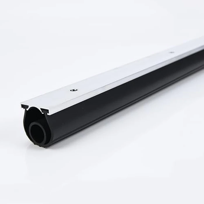 BOWSEN Heavy-Duty U+O Ring Universal Garage Door Bottom Seals Weatherstrip Weather Stripping Rubber with Aluminum Track Retainer Kit, Black (16 FT, 1-1/4" Width) by BOWSEN - Image 7