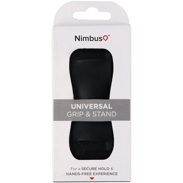 Nimbus9 Universal Smartphone Leather Grip & Stand - Black by Nimbus9 - Image 3
