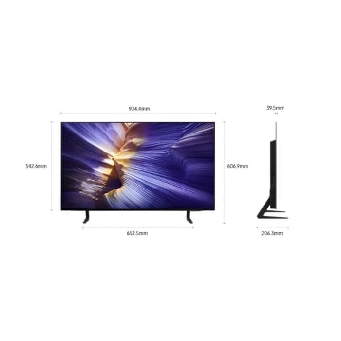 SAMSUNG 42-Inch OLED S90F 4K Smart TV, AI Gen 3 Processor, HDR+, 120Hz, Laser Slim Design, Q-Symphony, AI Game Mode, Game Hub, FreeSync Premium Pro - [QN42S90FAEXZC] [Canada] (2025) by Samsung - Image 6