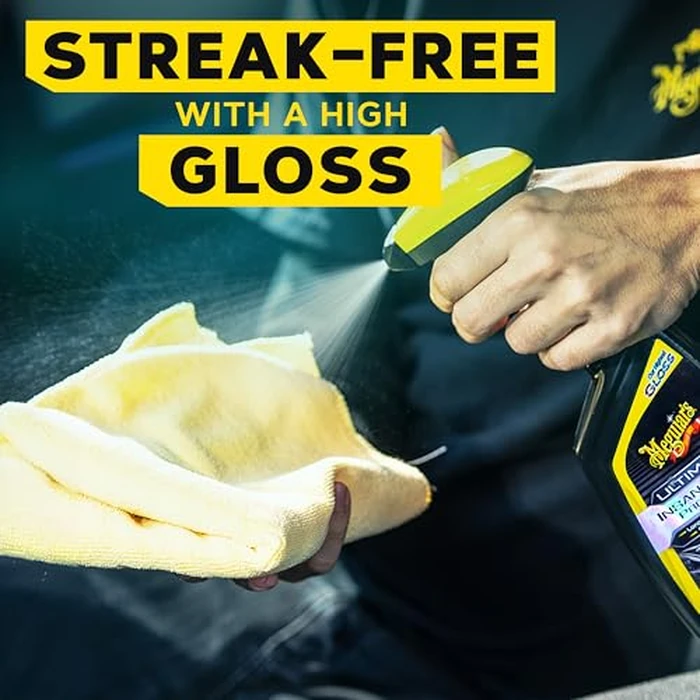 Meguiar's G220216 Ultimate Insane Shine Protectant, Car Cleaning Spray That Creates a Lasting and Glossy Shine, Auto Care Product Safe for Exterior and Interior Surfaces, 16 Oz by Meguiar's - Image 5
