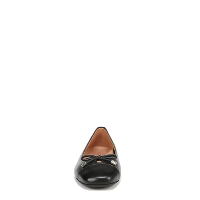 Vionic Women's Klara Ballet Flat, Black Leather, 8 Narrow by Vionic - Image 5