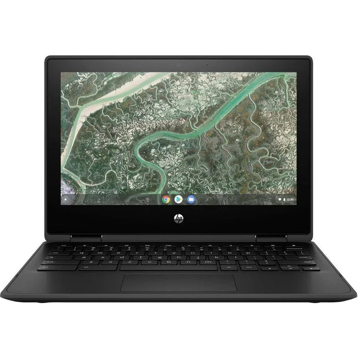 HP Chromebook x360 11MK G3 EE Laptop 11.6" - Black - MediaTek MT8183 2.0 GHz - 4GB RAM - 32GB by HP - Image 1