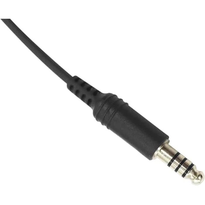 JUYODE GA Dual Plugs General Aviation Headset to U174/U Helicopter Headphone Adapter Tactical Earmuff Connector 7.1 mm Civilian Wiring Pilot Aircraft Plane Extension Converter Cable Cord by JUYODE - Image 2