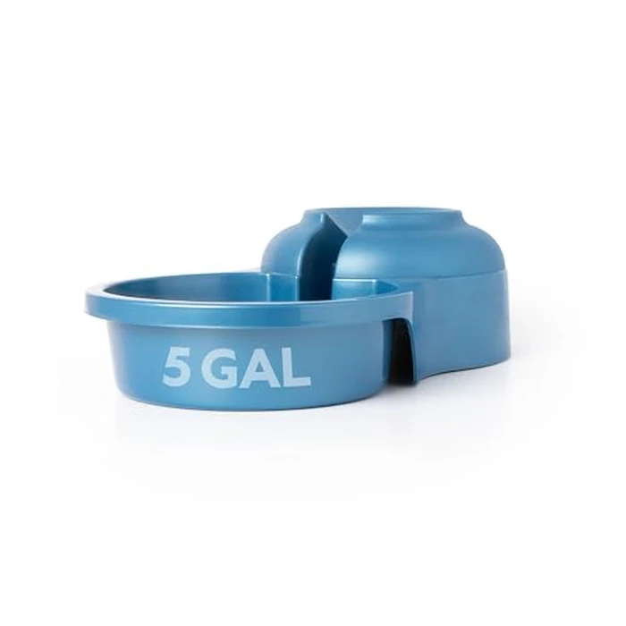 Petmate Big Blue Outdoor Water Bowl, 5 Gallons, (Water Jug Not Included), Made in USA by Petmate - Used - Acceptable condition - US$23.69