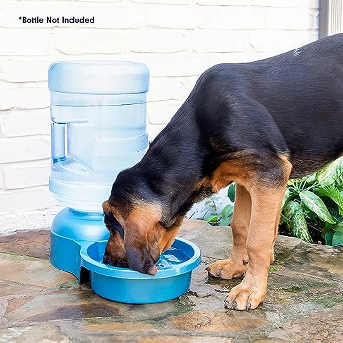 Petmate Big Blue Outdoor Water Bowl, 5 Gallons, (Water Jug Not Included), Made in USA by Petmate - Image 3