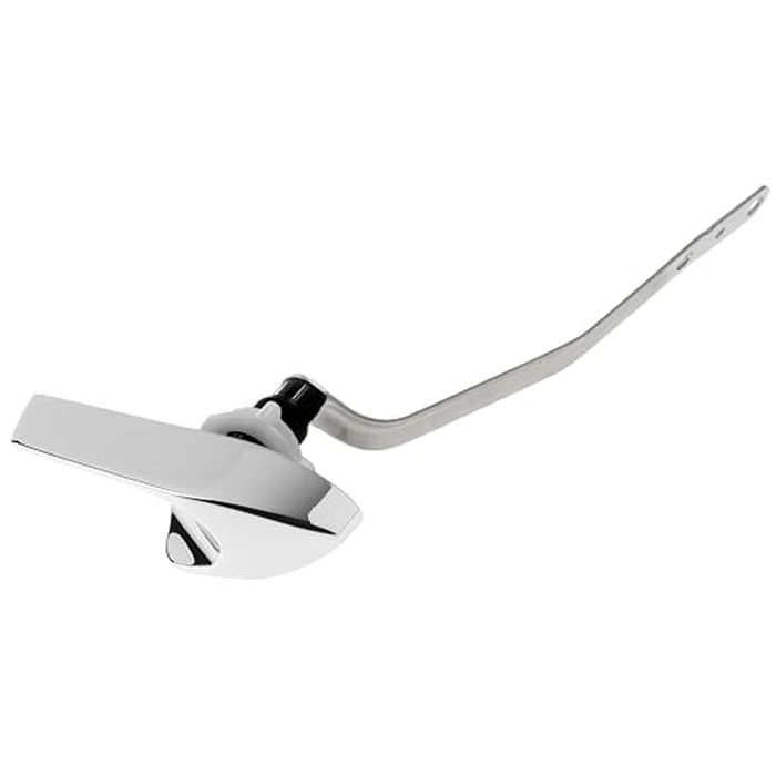 Universal Side Mount Toilet Handle Fit for Kohler 87115-CP, Left Toilet Flusher Replacement Kit Compatible with Kohler/TOTO Toilet Tank, Polish Chrome, 1-Pack by TOILTOBLE - Image 1