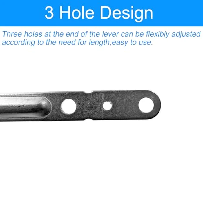 Universal Side Mount Toilet Handle Fit for Kohler 87115-CP, Left Toilet Flusher Replacement Kit Compatible with Kohler/TOTO Toilet Tank, Polish Chrome, 1-Pack by TOILTOBLE - Image 7