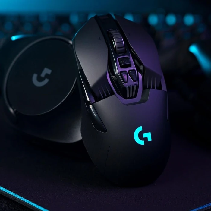 Logitech G903 Lightspeed Wireless Gaming Mouse w/Hero 25K Sensor, 140+ Hour with Rechargeable Battery and LIGHTSYNC RGB. POWERPLAY Compatible, Ambidextrous, 107g+10g Optional, 25,600 DPI by Logitech G - Image 2