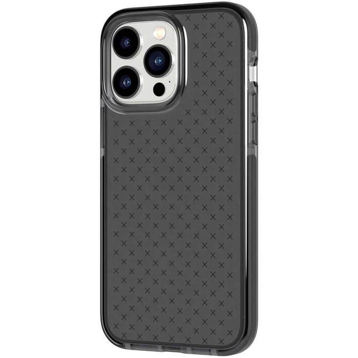 Tech21 Evo Check Flexible Gel Phone Case for iPhone 14 Pro Max - Smokey/Black by Tech21 - Image 3