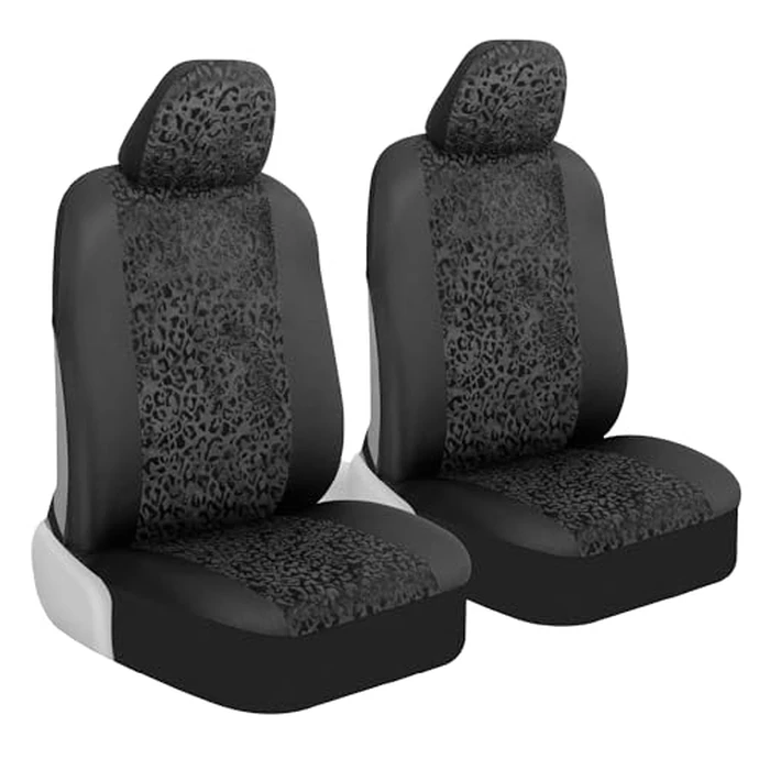 BDK Auto SC-553: 4Pc Sideless Seat Cover/Lush Leopard by BDK - Used - Like New condition - CA$33.62