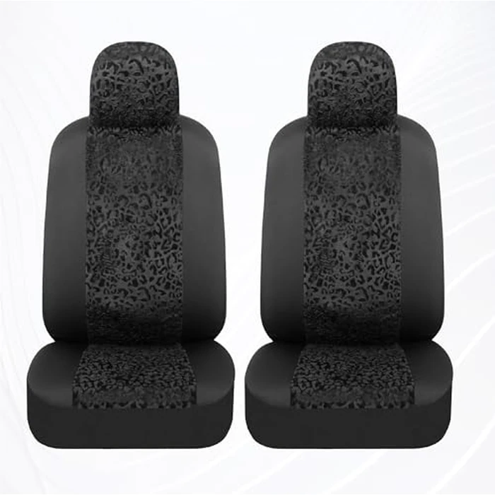 BDK Auto SC-553: 4Pc Sideless Seat Cover/Lush Leopard by BDK - Image 4