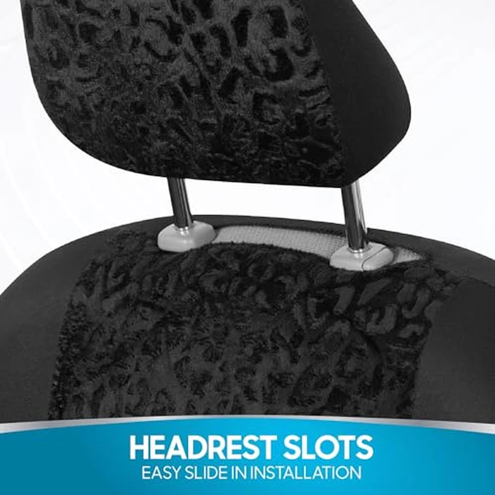BDK Auto SC-553: 4Pc Sideless Seat Cover/Lush Leopard by BDK - Image 9