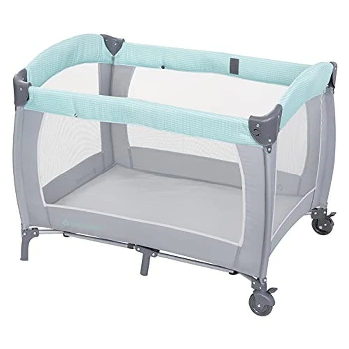Baby Trend Lil' Snooze Deluxe III, Cozy Mint by Baby Trend - Image 2