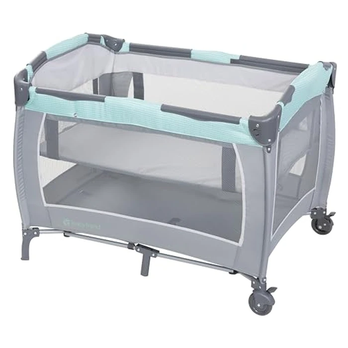 Baby Trend Lil' Snooze Deluxe III, Cozy Mint by Baby Trend - Image 3