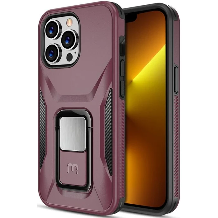 MyBatPro Stealth Series Case Phone Case for iPhone 13 Pro - Plum by MyBatPro - Refurbished - Good condition - US$8.28