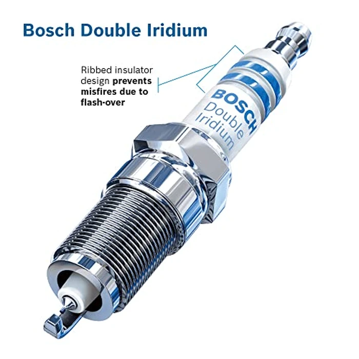 BOSCH 96321 OE Fine Wire Double Iridium Spark Plug - Pack of 4 by Bosch - Image 4