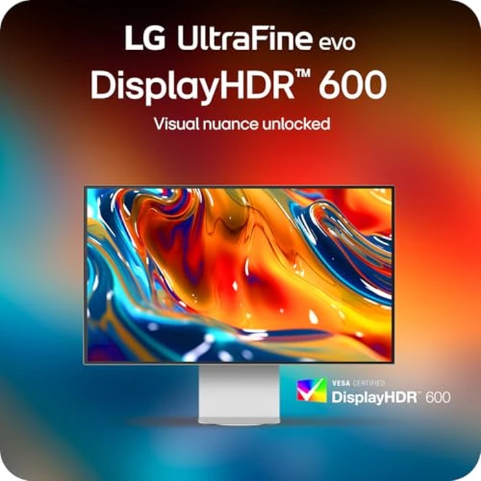 LG UltraFine evo 32U990A-S 32” 6K (6144x3456), 224PPI, Nano IPS Thunderbolt(TM) 5, DisplayHDR(TM) 600, 2000:1 Contrast, 98% DCI-P3, 99.5% Adobe RGB, Pro Creator Display for Mac & PC with Built-in KVM Swtich by LG - Image 5