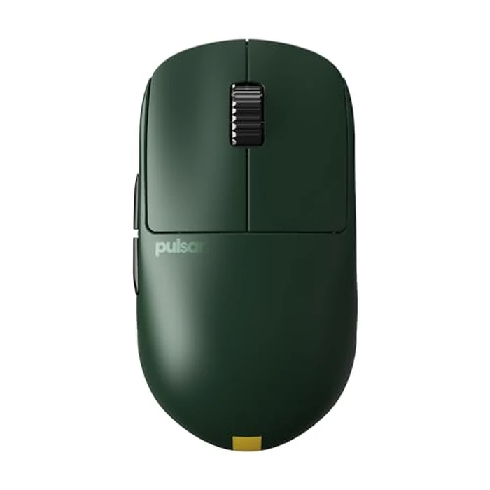 Pulsar X2H (High Hump) Founder's Edition Medium ES Competitive Wireless Gaming Mouse Lightweight 2.3oz (65g) Ambidextrous Optical Switch 4K Dongle Included 26k DPI OLED Display PAW3395 Sensor, Green by Pulsar Gaming Gears - Used - Very Good condition - CA$94.66