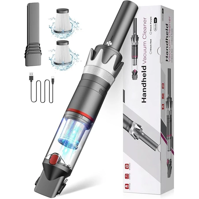 BSRCO 8K Pa Powerful Portable Handheld Vacuum for Car - Red by BSRCO - Refurbished - Excellent condition