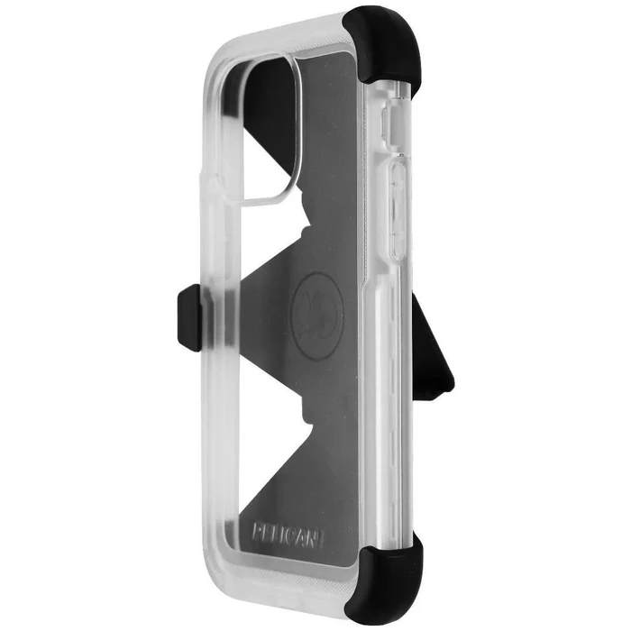 Pelican Voyager Series Phone Case & Holster for iPhone 14 Pro Max - Clear/Black by Pelican - Refurbished - Excellent condition - US$55.48