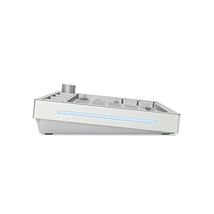 Glorious Modular Mechanical Keyboard Pro - GMMK Pro - High Profile Gasket Mounted barebones Premium RGB 75% Keyboard (RENEWED) (GMMK Pro (75%), White Ice) by GLORIOUS - Image 3