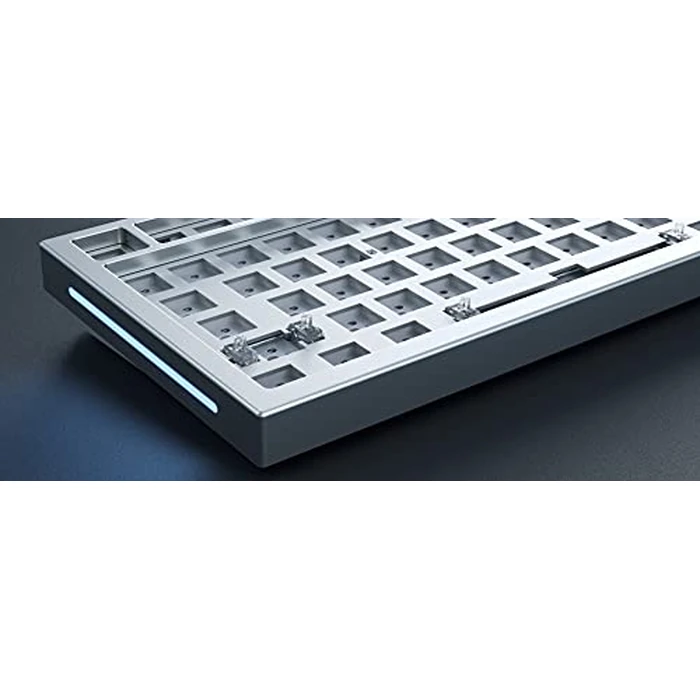 Glorious Modular Mechanical Keyboard Pro - GMMK Pro - High Profile Gasket Mounted barebones Premium RGB 75% Keyboard (RENEWED) (GMMK Pro (75%), White Ice) by GLORIOUS - Image 6