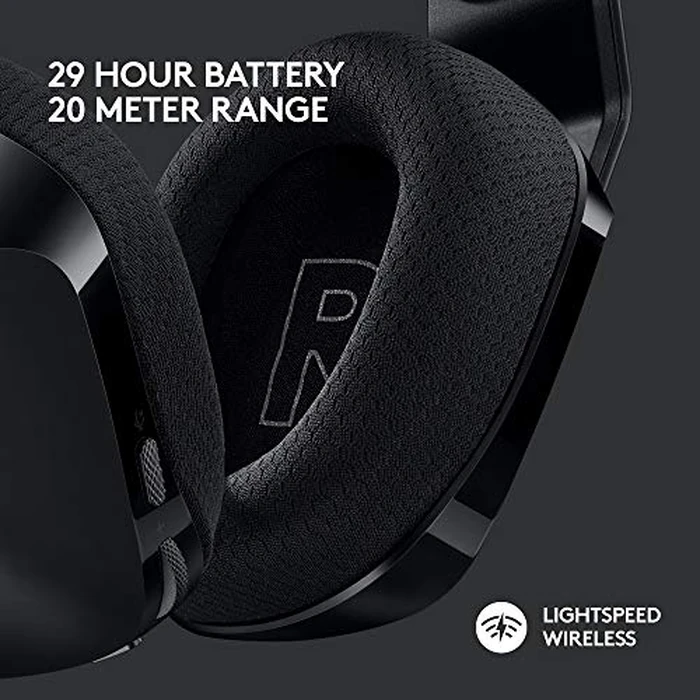 Logitech G733 Lightspeed Wireless Gaming Headset, Suspension Headband, Lightsync RGB, Blue VO!CE Mic, PRO-G Audio - Black, Gaming Headset Wireless, PC, PS5, PS4, Switch Compatible by Logitech G - Image 4