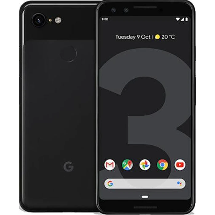 Google Pixel 3 - 64GB - Just Black - Unlocked by Google - Refurbished - Good condition