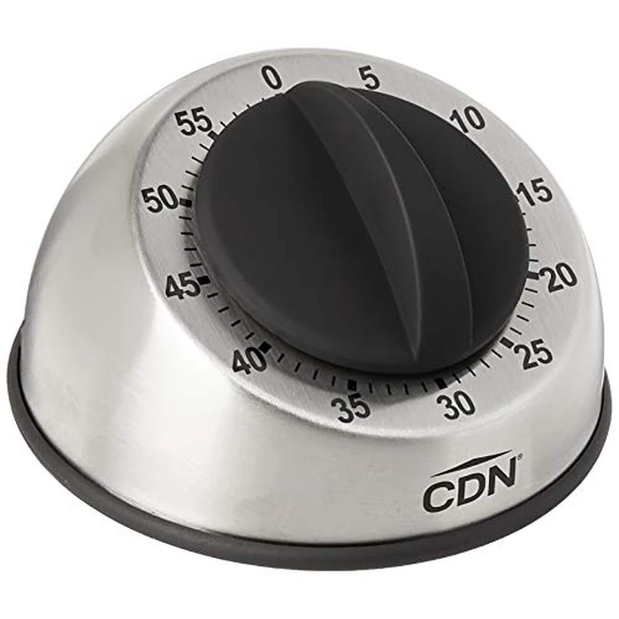 CDN MT1 Heavy Duty Mechanical Timer, Silver by CDN - Used - Acceptable condition