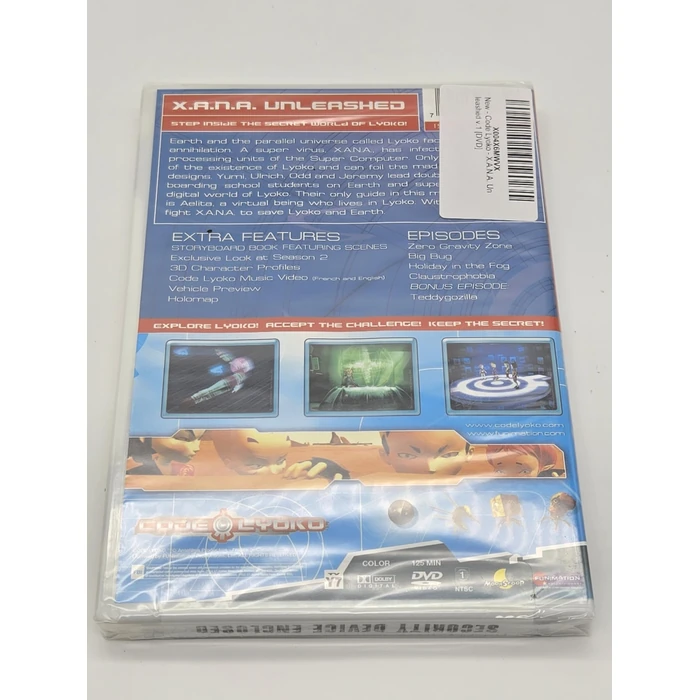 Code Lyoko - X.A.N.A. Unleashed v.1 [DVD] by Funimation - Image 2