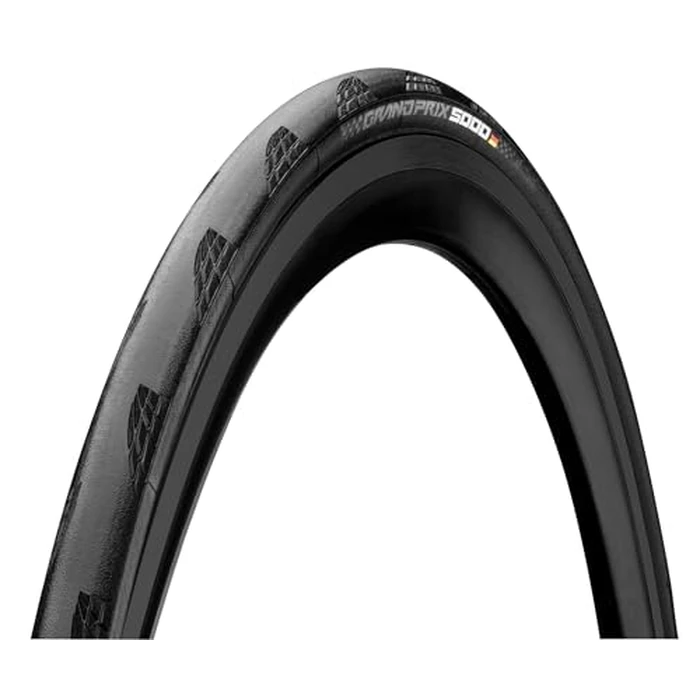 Grand Prix 5000 700 X 23 Black-BW + Black Chili by Continental - Used - Like New condition - US$67.19