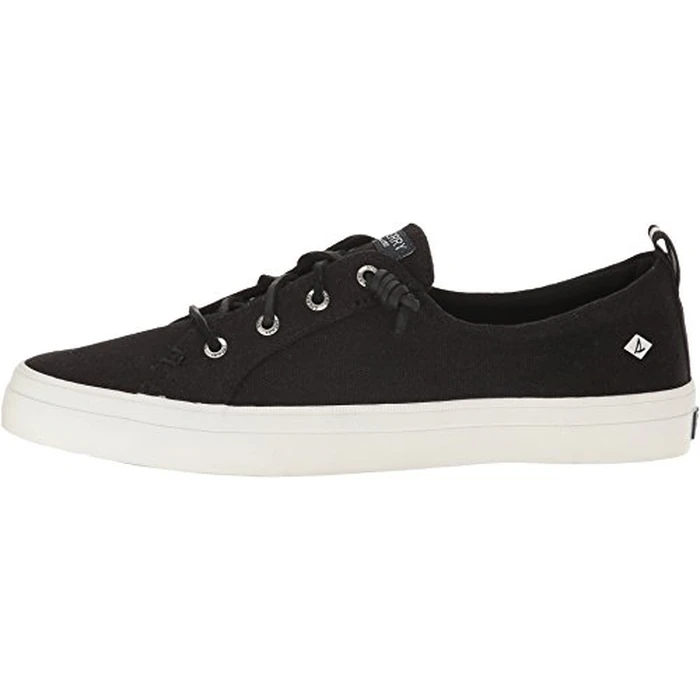 Sperry Women's Crest Vibe Sneaker, Black, 9 M US by Sperry - Image 4
