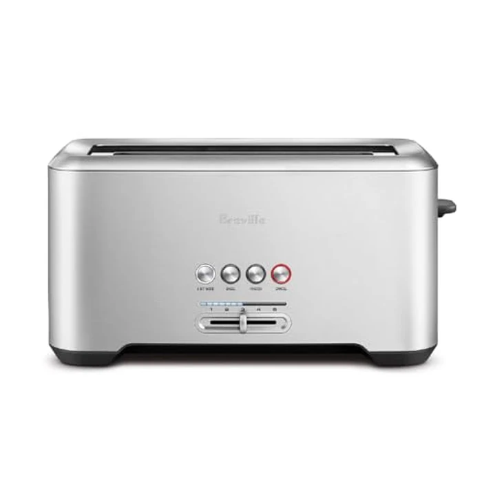 Breville A Bit More 4 Slice Toaster, silver - BTA730XL, 16.1 x 8.1 x 7.6 inches by Breville - Used - Very Good condition - CA$106.42