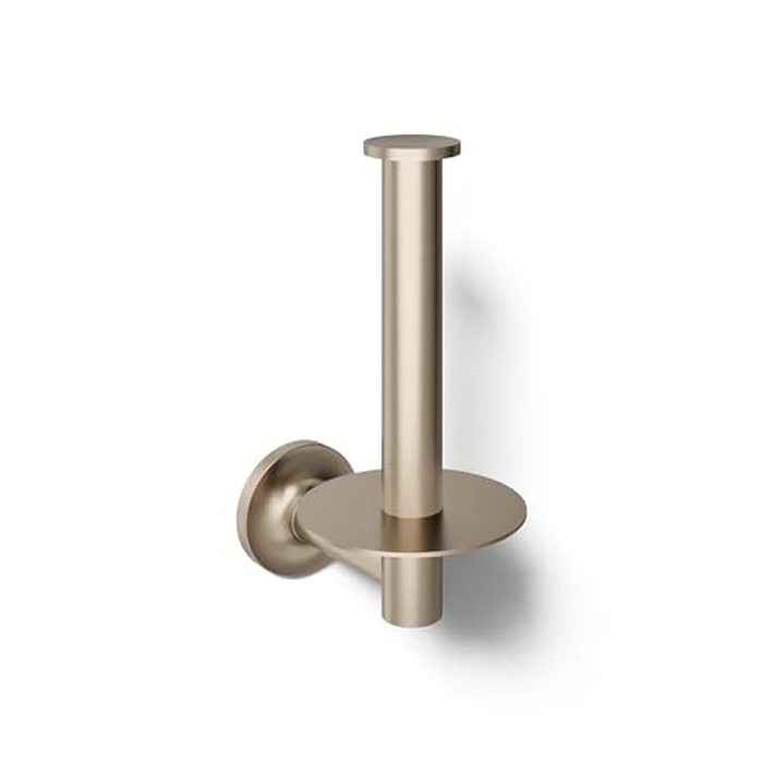 KOHLER K-14444-BV Purist Vertical Toilet Paper Holder Wall Mount, Metal Toilet Paper Holder, Vibrant Brushed Bronze by Kohler - Used - Like New condition - US$178.00