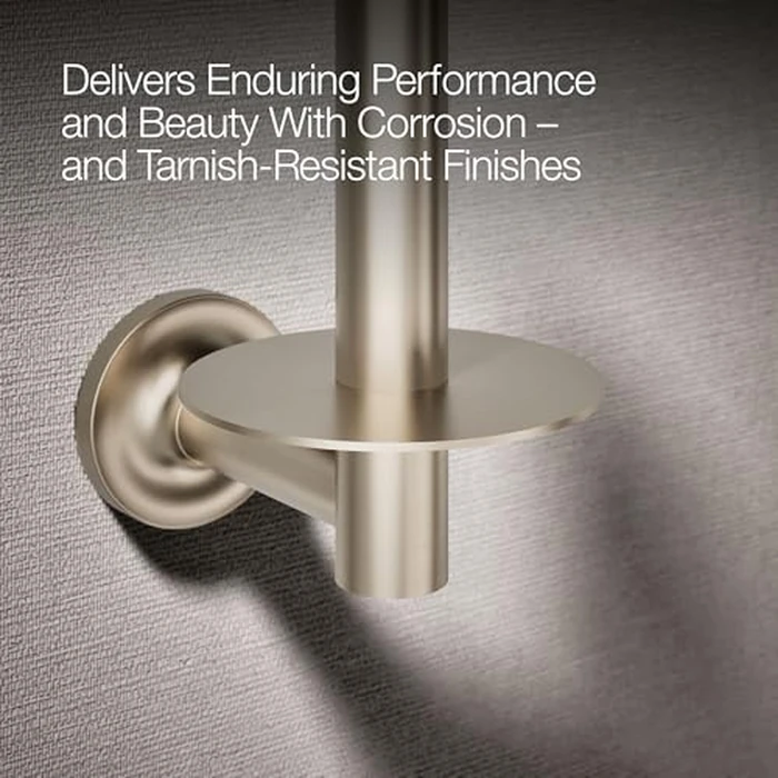 KOHLER K-14444-BV Purist Vertical Toilet Paper Holder Wall Mount, Metal Toilet Paper Holder, Vibrant Brushed Bronze by Kohler - Image 5