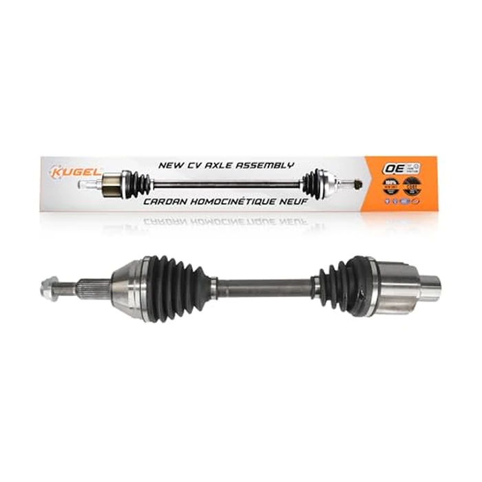 Kugel Front Right (Passenger Side) CV Axle Shaft NCV-CH12585 Replacement For Dodge Grand Caravan Chrysler Town & Country Ram C/V Volkswagen Routan by KUGEL - Image 1