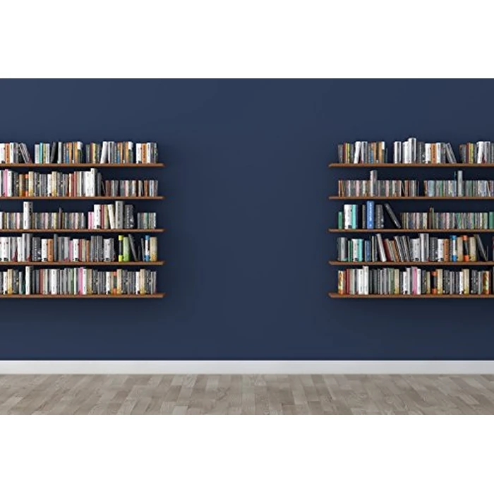 Leyiyi 5x3ft Photography Background Study Interior Backdrop Happy Birthday Wooden Bookshelf Wedding Booth Grunge Cement Floor Hardcover Books Reading Office Photo Portrait Vinyl Studio Video Prop by Leyiyi - Image 4