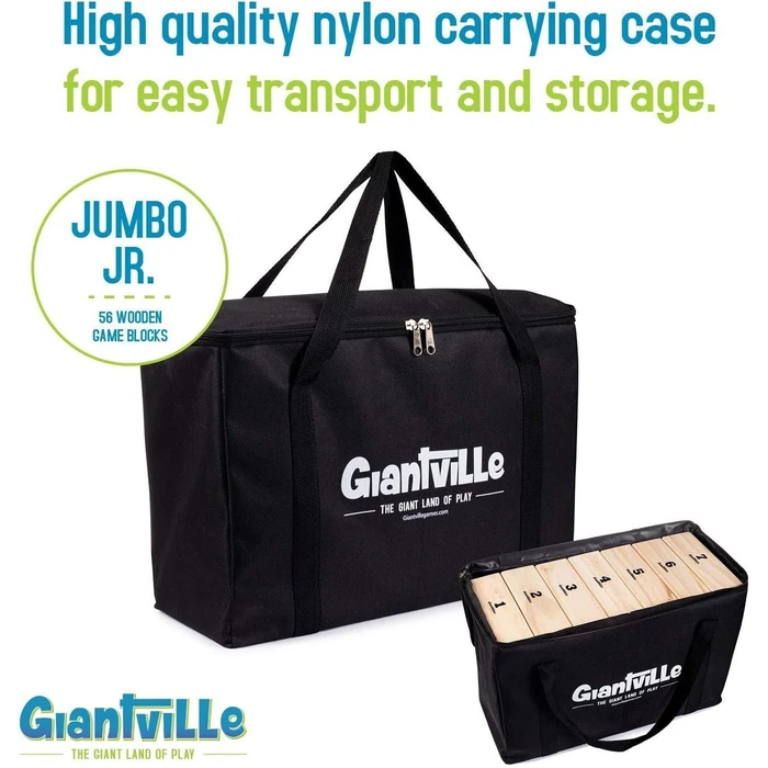 Giantville Giant Tumbling Timber Toy Pine Wood Life-Size Blocks Tower (56-Blocks) - Wood by Giantville - Image 3